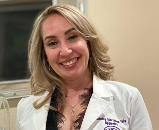 Registered dental hygienist Yudeisy